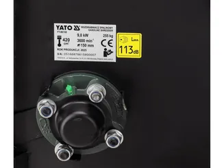 Yato Spalinowy rozdrabniacz do gałęzi 150mm YT-86158 - 15