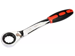 Yato Klucz oczkowy odgięty przelotowy z grzechotką 27 mm YT-02386