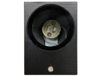 Yato Lampa ścienna zewnętrzna czarna aluminiowa 1xGU10 YT-81901 - 2