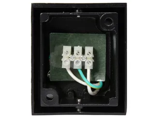 Yato Lampa ścienna zewnętrzna czarna aluminiowa 1xGU10 YT-81901 - 3