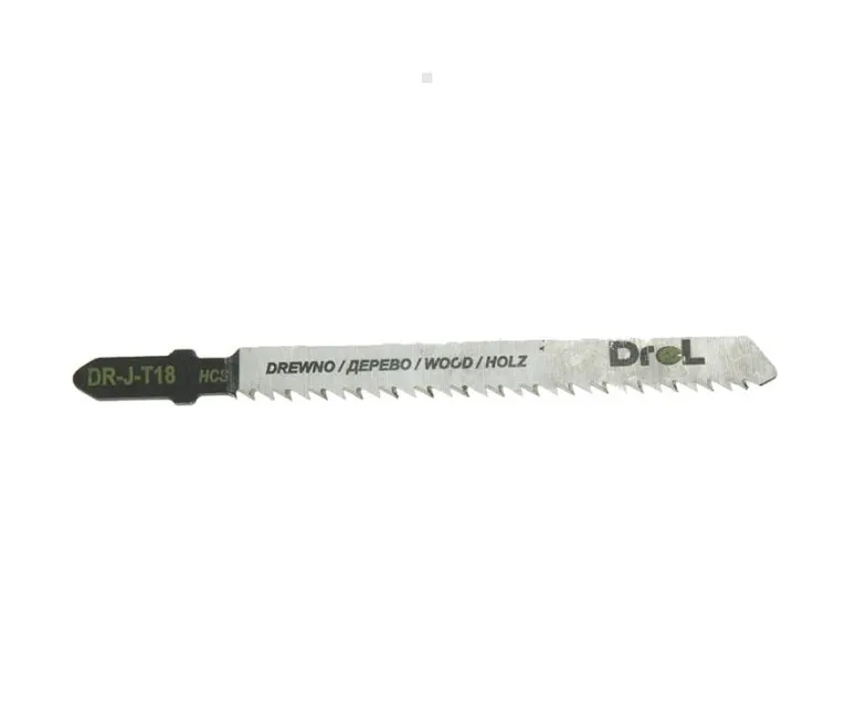 Drel Brzeszczoty do wyrzynarek HCS do laminatu 2,5x100mm 2szt. DR-J-T18/2 