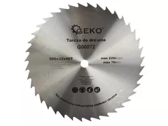 Geko Tarcza do cięcia drewna 500x32mm 40z. G00072 