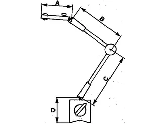 Limit Statyw magnetyczny do czujników zegarowych 119080307 - 2
