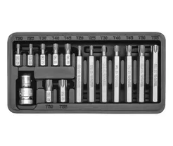 Yato Końcówki wkrętakowe TORX 15 szt. YT-0411