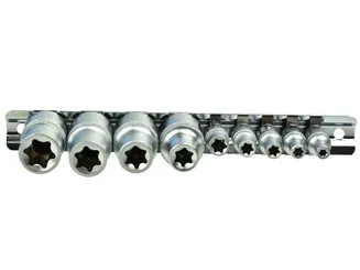 Geko Nasadki torx E4-E16 zestaw 9el. G10166 - 2