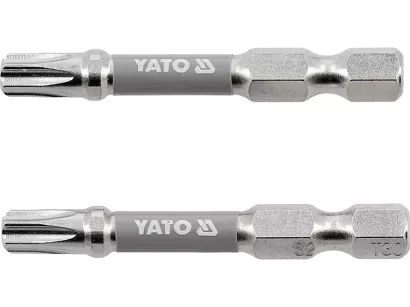 Yato Bity udarowe 1/4"x50 mm T30 2 szt. niklowane YT-78035