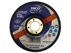 Incoflex Tarcza do cięcia metalu wypukła Standard M42 125 x 3,2mm A30RBF