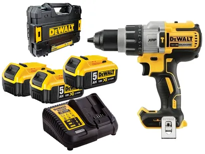 DeWalt Wiertarko wkrętarka akumulatorowa udarowa 18V 3x5Ah DCD996P3-QW 