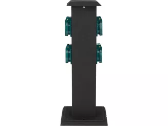 Yato Gniazdo ogrodowe słupek stalowe IP44 230 V YT-81275 - 6