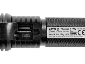 Yato Latarka akumulatorowa 10W, 900 lm, IP64 YT-08559  - 3