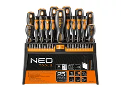 Neo Śrubokręty zestaw 37szt.  04-210
