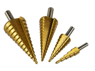 Geko Wiertła stożkowe stopniowe do metalu 4szt. 4-39mm G38503 - 3