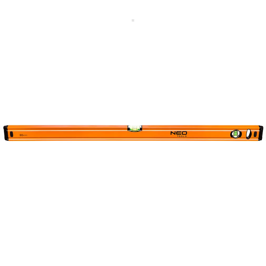 Neo poziomnica aluminiowa z libellami 80 cm 71-063
