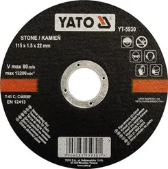 Yato Tarcza do cięcia kamienia 115x1,5mm YT-5930 