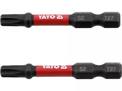 Yato Bity udarowe 1/4"x50 mm T27 2 szt. YT-78055