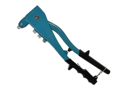 Geko Nitownica ręczna 10" japońska + 60 nitów 2.4-4.8mm G01337 