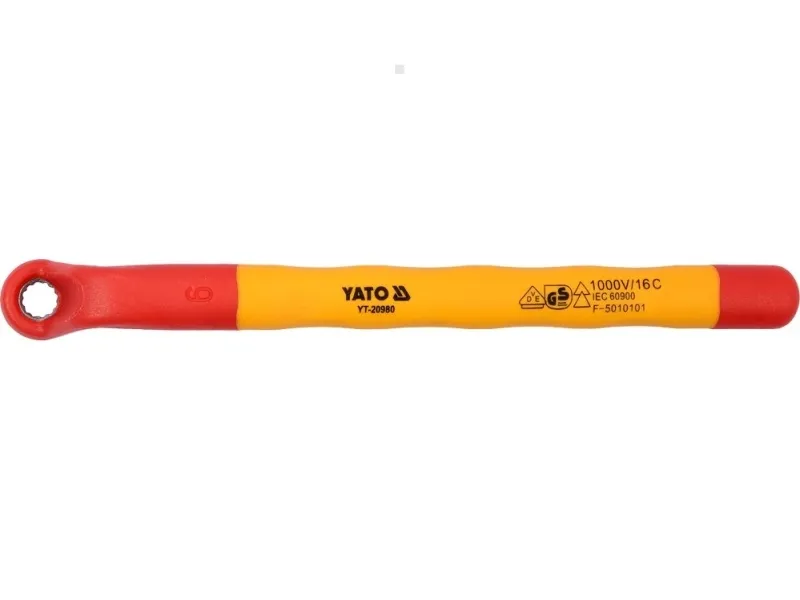 Yato Klucz oczkowy odgięty izolowany 1000V  30mm YT-20998 