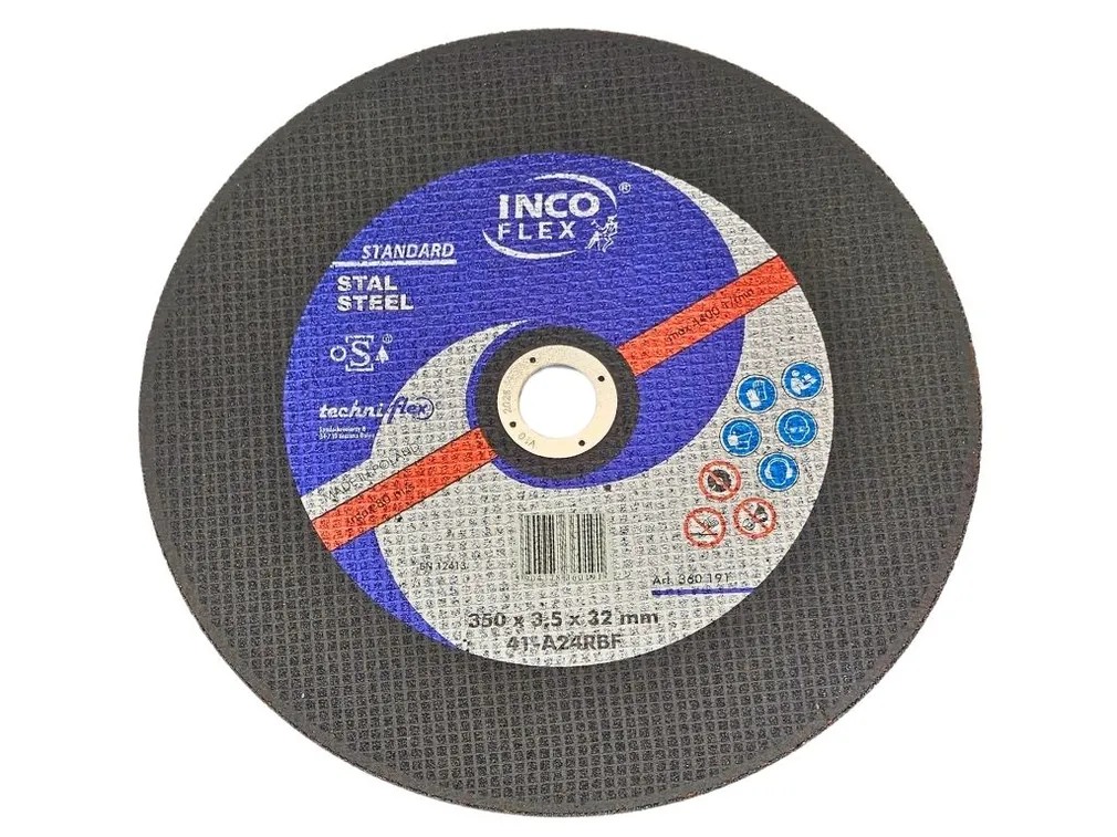 Incoflex Tarcza do cięcia metalu Standard M41 350x2,5 otw. 25,4mm A24R BF