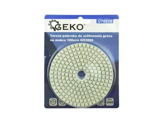 Geko Tarcza do szlifowania gresu 100mm GR3000 na mokro G78916 - 4