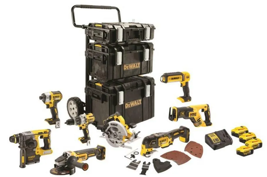 DeWalt Zestaw narzędzi Combo 8 el. DCK853P4-QW 