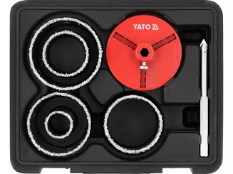 Yato Zestaw otwornic wolframowych do ceramiki 33-83mm 7 el. YT-43920 - 4