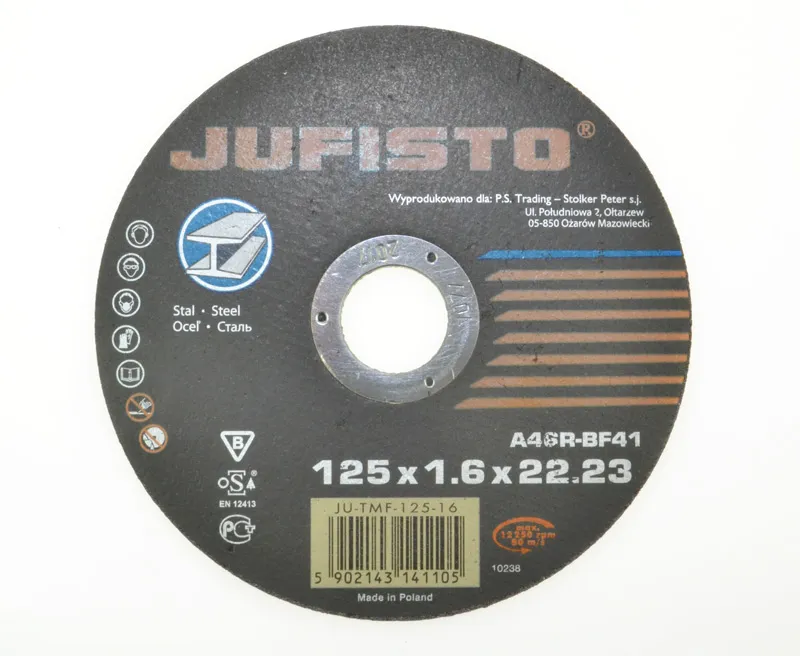 Waart Tarcza do cięcia metalu 115x2,5mm  JU-TMF-115-25 