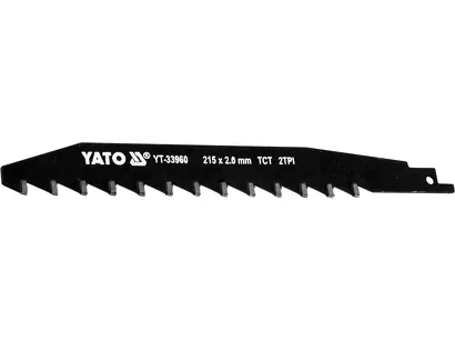 Yato Brzeszczot do piły szablastej do silikatów i Porothermu 215 mm YT-33960