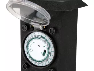 Yato Gniazdo ogrodowe słupek stalowe podwójne IP44 230 V YT-81276 - 3