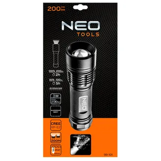Neo Latarka aluminiowa 200 Lm 99-101 - 3