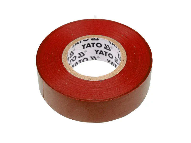 Yato Taśma izolacyjna czerwona 19mm x 20m YT-8166 