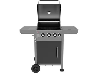 Lund Grill gazowy 3+1 z żeliwnym rusztem 11,5 kW 99635 - 4