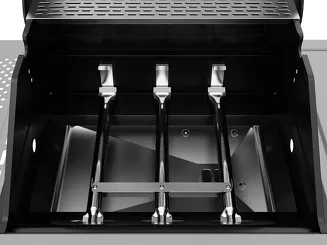 Lund Grill gazowy 3+1 z żeliwnym rusztem 11,5 kW 99635 - 8