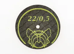 Motyl Tarcza podójnie wzmacniana elastyczna do cięcia metalu 22x0,5mm  22/0,5 BF 
