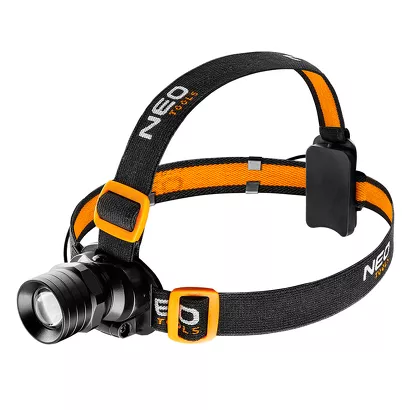 Neo Latarka czołowa 250 lum, zoom, CREE XPE, 3xAAA 99-201