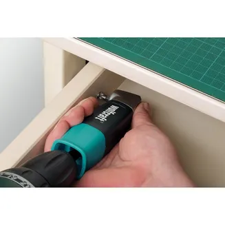 Wolfcraft Zestaw Adapter kątowy + miniwkrętak z końcówkami WF1001 - 2