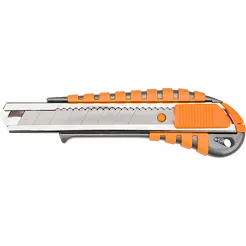Neo nóż z ostrzem łamanym 18 mm, metalowy korpus 63-011