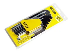 Stanley Klucze imbusowe hex calowe 1/16-3/8" 12szt. 0-69-257 
