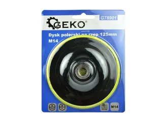 Geko Dysk szlifierski na rzep 125mm M14 G78901 - 2
