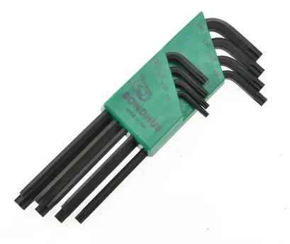 Bondhus Klucze imbusowe Torx długie 8 szt. T9-T40  BO31834
