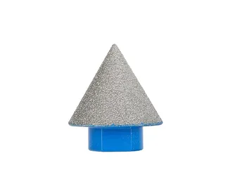 Geko Frez diamentowy stożkowy 2–38 mm gwint M14 G37523 - 2