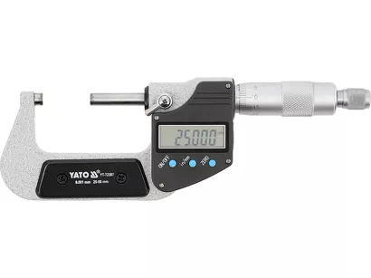 Yato Cyfrowy mikrometr zewnętrzny 25-50 mm precyzyjny YT-72307