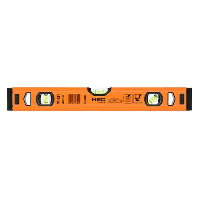 Neo Poziomnica aluminiowa z 3 libellami 40 cm S 71-131