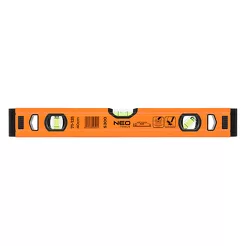 Neo Poziomnica aluminiowa z 3 libellami 40 cm S 71-131