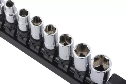 Jonnesway Zestaw 9szt. nasadek 1/4" 6-kątnych calowych S05H2209S