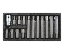 Yato Końcówki wkrętakowe RIBE 15 szt. YT-0419