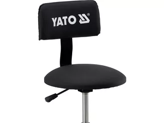 Yato Krzesło warsztatowe regulowane obrotowe 360 stopni 135 kg YT-08785 - 5