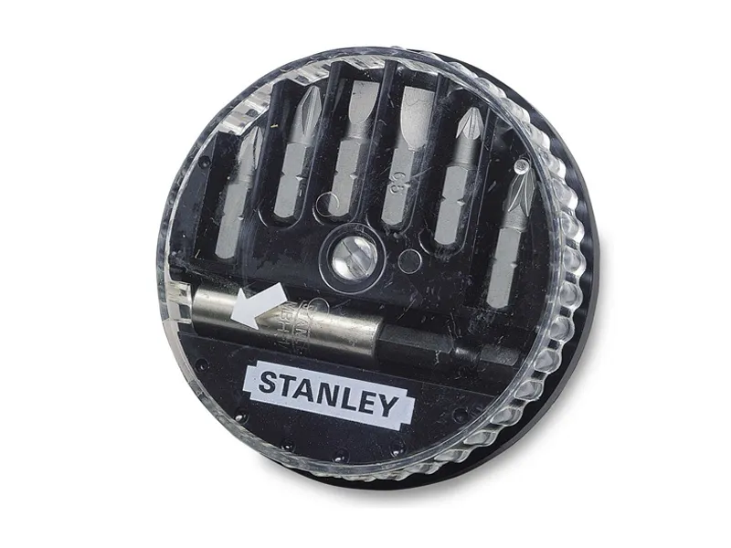 Stanley Końcówki wkrętakowe płaskie, Pz, Ph  6szt.  1-68-737 