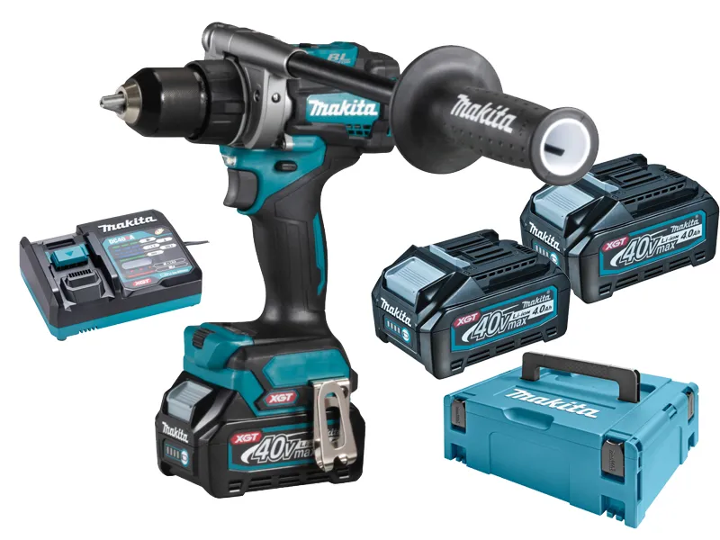 Makita Wiertarko wkrętarka akumulatorowa 40V 2 x 4Ah DF001GM201
