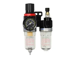 Geko Reduktor z filtrem powietrza + odwadniacz 1/4" G01176 