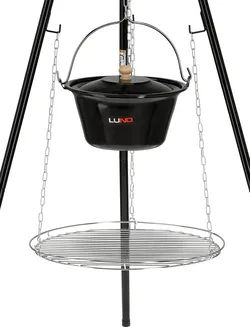 Lund Grill wiszący z misą na trójnogu 49cm 99933 - 2